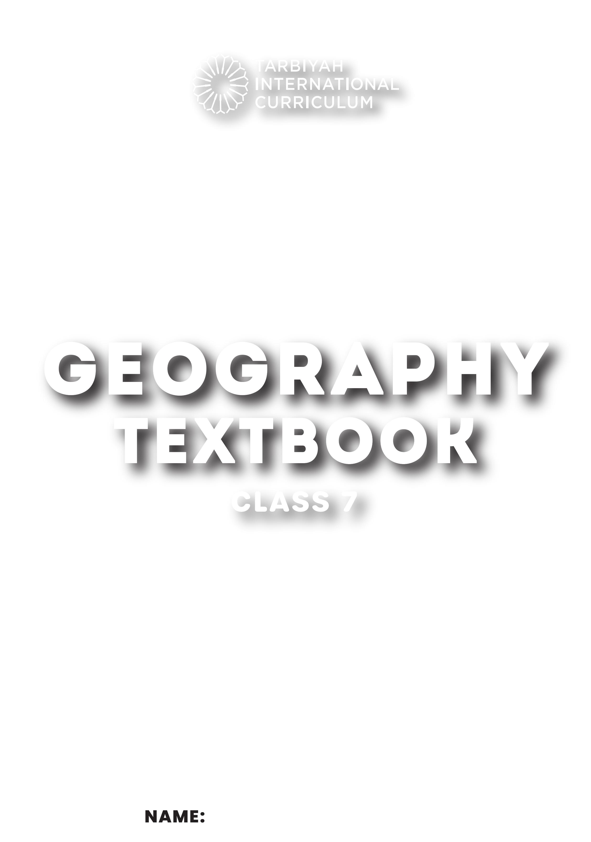 Geography TextBook 