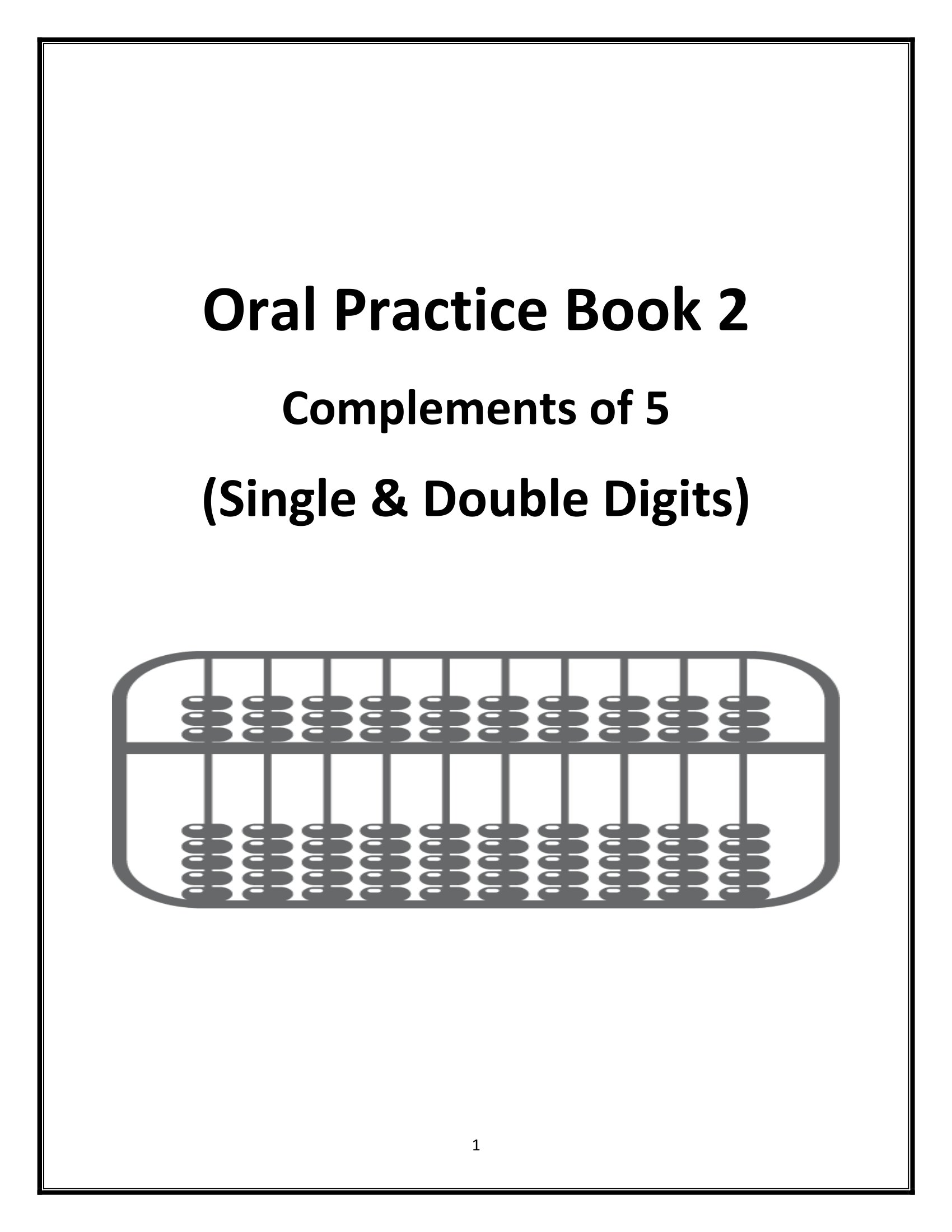 Oral Practice book 2